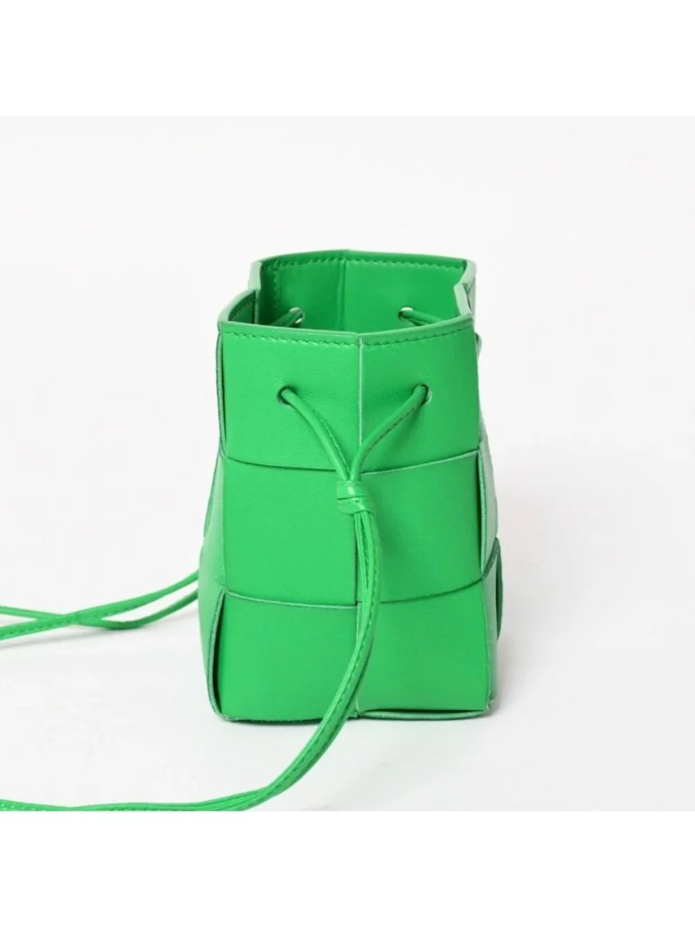 Bottega Veneta Mini Cassette Bucket Bag Intrecciato